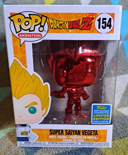 Super Saiyan Vegeta Pop 154 - Dragon Ball Z Funko Pop! Vinyl 2019 Summer Conv