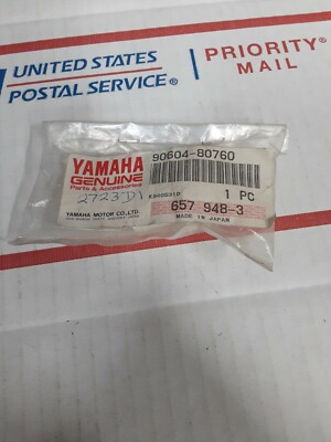Yamaha OEM New through hull connection 90604-80760 #10784 | eBay Yamaha OEM New through hull connection 90604-80760 #10784 | eBay