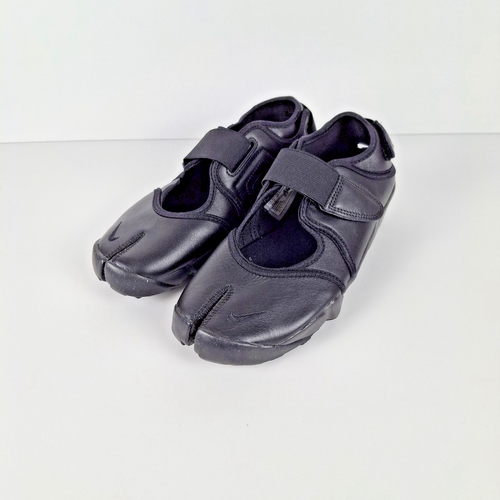 Nike Air Rift Premium 'Triple Negro' HM5737-002 Sandalias/Zapatos Nuevos Para Mujer Talla 6 - Imagen 3 de 10