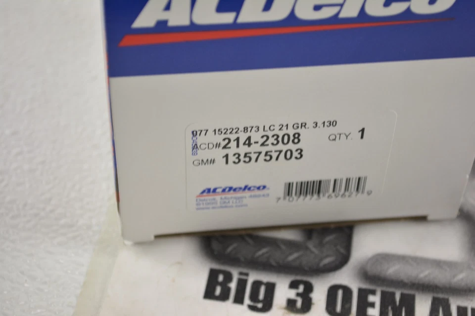 Solenoide de ventilación de bote de emisión de evaporador GM ACDelco nuevo OEM 13575703 Foto 4 de 4