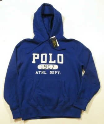 Special! Polo Ralph Lauren Royal Blue Polo 1967 Athl. Dept. Fleece