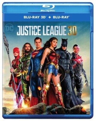 Justice League [New Blu-ray 3D] With Blu-Ray, Dolby