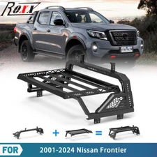 Adjustable Roll Sport Bar Chase Rack Bed Bar For 2001-2025 Nissan Frontier