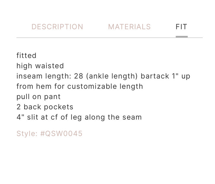 Epoque Evolution Jet Set Trouser Split Front Wrin… - image 9