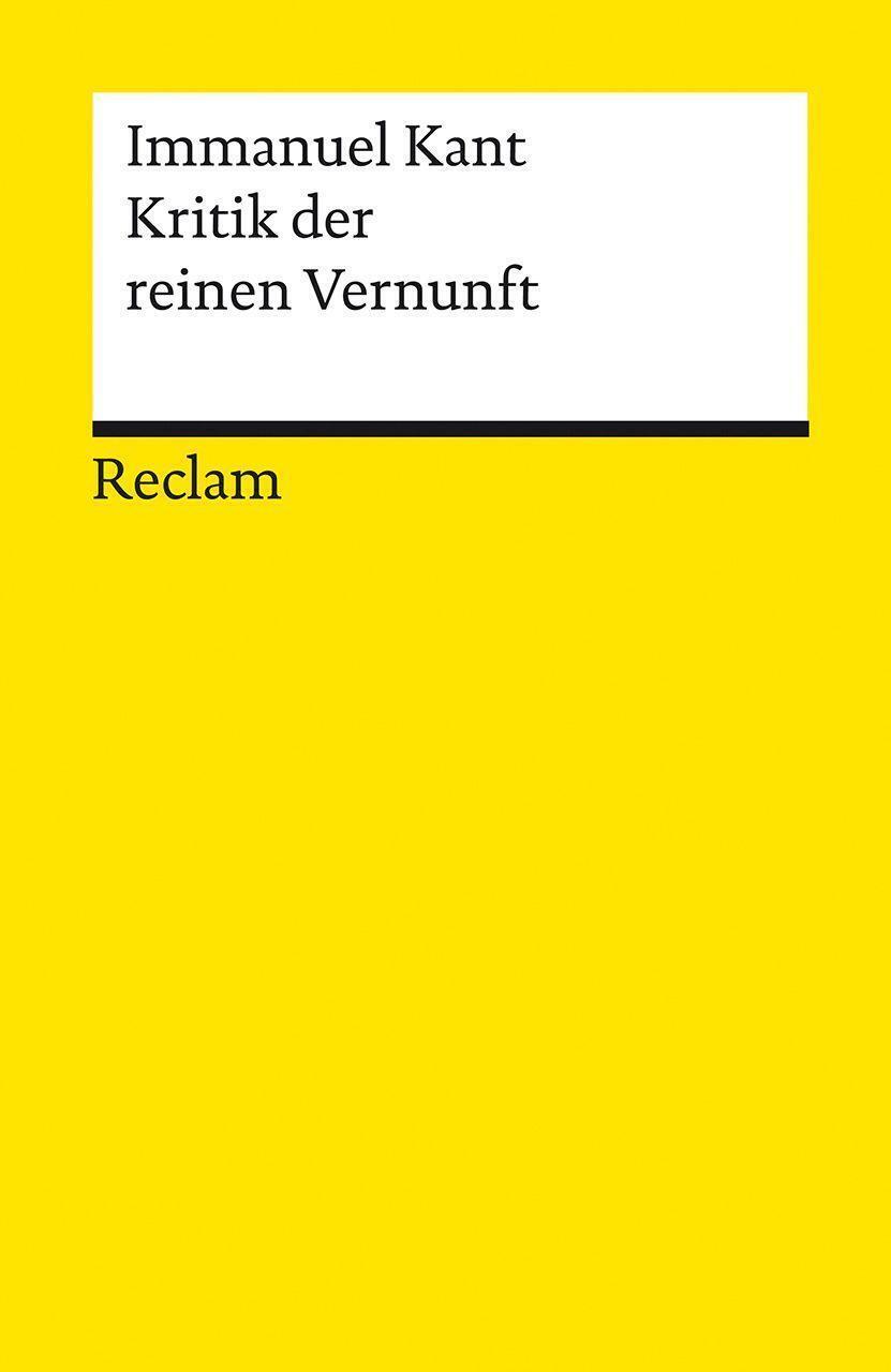 Thumbnail - Kritik Der Reinen Vernunft | Immanuel Kant | Deutsch | Taschenbuch |
