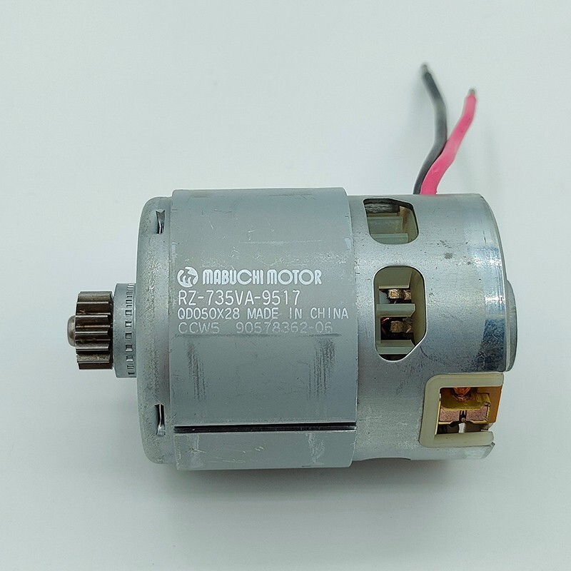 15 Fogas Sebességváltó Motor Mabuchi Rz-735Va-9517 Dc 12V 14.4V 18 V Nagy Sebessegu 735 Motoros Elektromos Furocsavar Kor Alaku Fureszteljesitmeny - Foto 3
