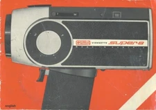 Eumig Viennette Super 8 Movie Camera Instruction Manual English Original