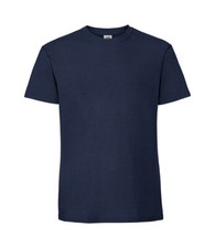 Fruit Of The Loom Plain Cotton Iconic 195 Premium Ringspun Tee T-Shirt S - 5XL