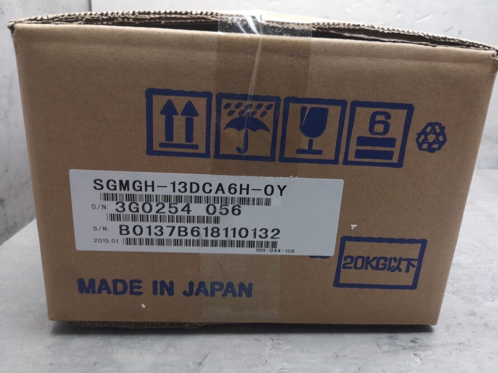 YASKAWA SGMGH-09DCA6F AC SERVO MOTOR New DHL or FedEx Expedited