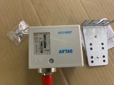 AirTAC PK510 pneumatic mechanical pressure switch 0.1MPa~1.0MPa/1kg~10kg New 1Pc