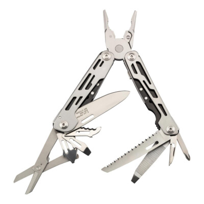 Herbertz MULTITOOL-Messer-Säge-Feile-Zange-Schraubendreher+Etui-572300