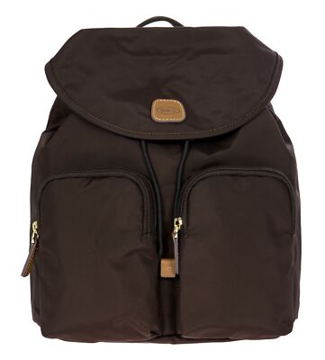BRIC'S X-Travel City Backpack Piccolo Rucksack Brown dunkelbraun
