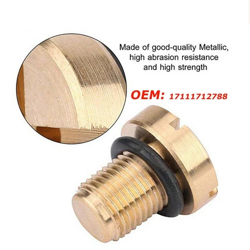 2 PCS Radiator Hose Bleed Vent Screw For BMW MINI 3 Series E39 E46 17111712788 - Picture 5 of 12