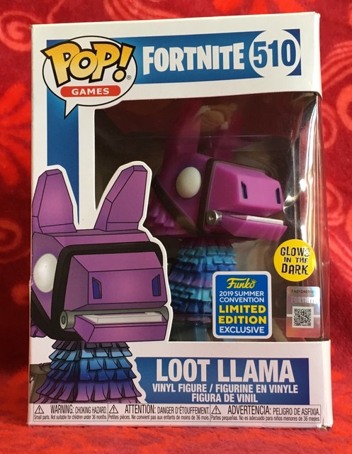 loot llama funko pop glow in the dark