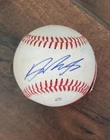 Autographed Baseball game used AARON SABATO Minnesota Twins