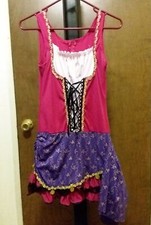 Junior Teen Girls Esmerelda Gypsy Halloween Leg Avenue Costume Size M/L Medium