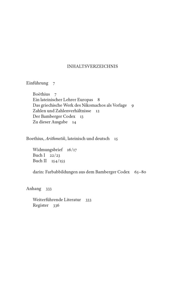 Thumbnail - Arithmetik | Edition Antike | Anicius Manlius Severinus Boethius |