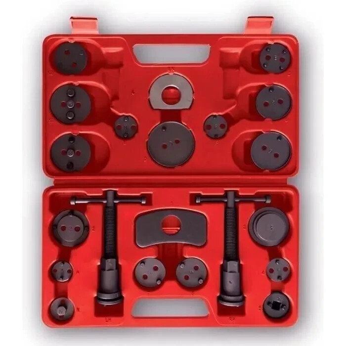Repousse piston de frein universel MANUPRO kit 21 outils pour changement plaquettes disques