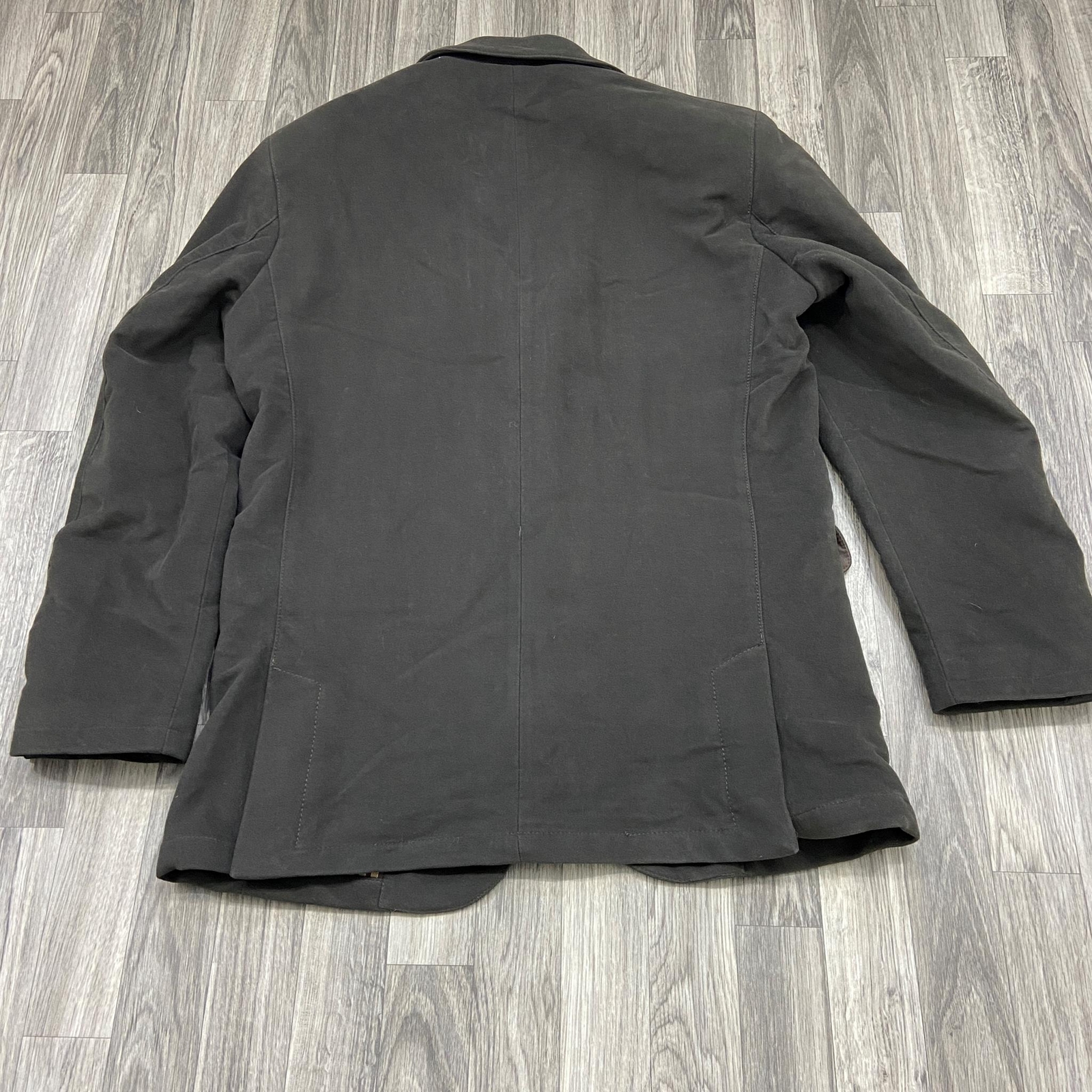 FACONNABLE Button Front Brown Blazer Jacket w/ Li… - image 3