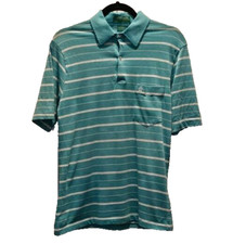 Vintage Grand Slam By Munsingwear Mens Golf Polo Short Sleeve Shirt Teal Sz M.