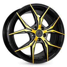 19 Zoll Alufelgen Keskin KT19N 5x112 Black Gold für Mercedes B-Klasse 245 W245