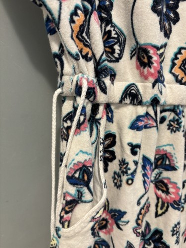 VTG Juicy Couture Size S Terry Cloth Print Swim Cover Up Dress - Picture 3 of 7