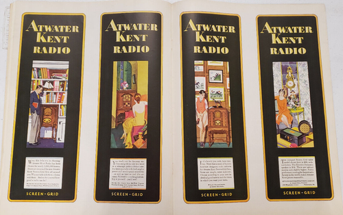 Collier's Magazine November 30, 1929 ~ Maxfield Parrish ~Thanksgiving ~Art Deco - Picture 9 of 10
