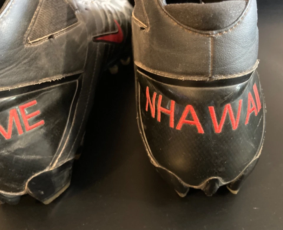 Leodis McKelvin Meet Me In Hawaii Nike NFL Football Spikes - Buffalo Bills Foto 4 de 4