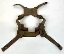 New USMC LWH Helmet Retention Chin Strap Assembly Coyote Medium / Large