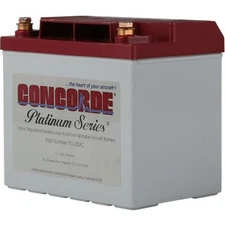 CONCORDE RG24-16 AIRCRAFT BATTERY (FAA-8130-3 INCLUDED) NEW SURPLUS DISCOUNT