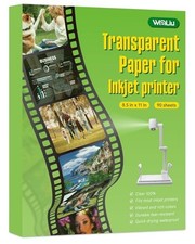 Transparency Sheets for Inkjet Printers, Clear Acetate Sheets 90