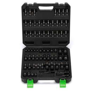 67-Piece Master Torx Bit Socket and External Torx Socket Set, 1/4'', 3/8'' and ...