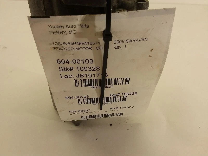 Dodge Caravan 2006 07 2008 09 2010 motor de arranque OEM 04748046AA Foto 4 de 4