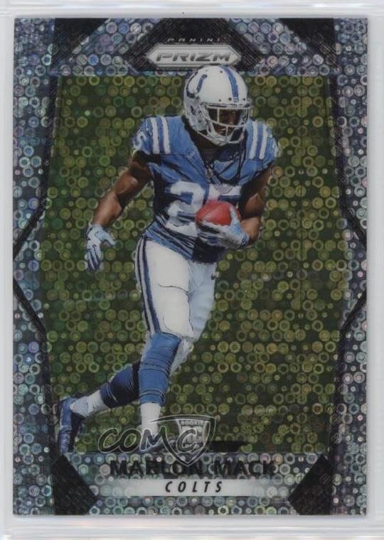 2017 Panini Prizm Rookies Disco Prizm Marlon Mack #287 0us8