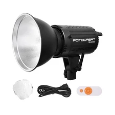 100W Bi Color COB LED Video Light,32100lux/1m 2800K-6500K Bowens Mount Contin...