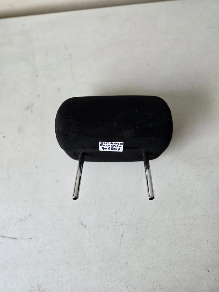 Reposacabezas asiento trasero izquierdo derecho Scion xB 2011 reposacabezas tela negra OEM Foto 2 de 4