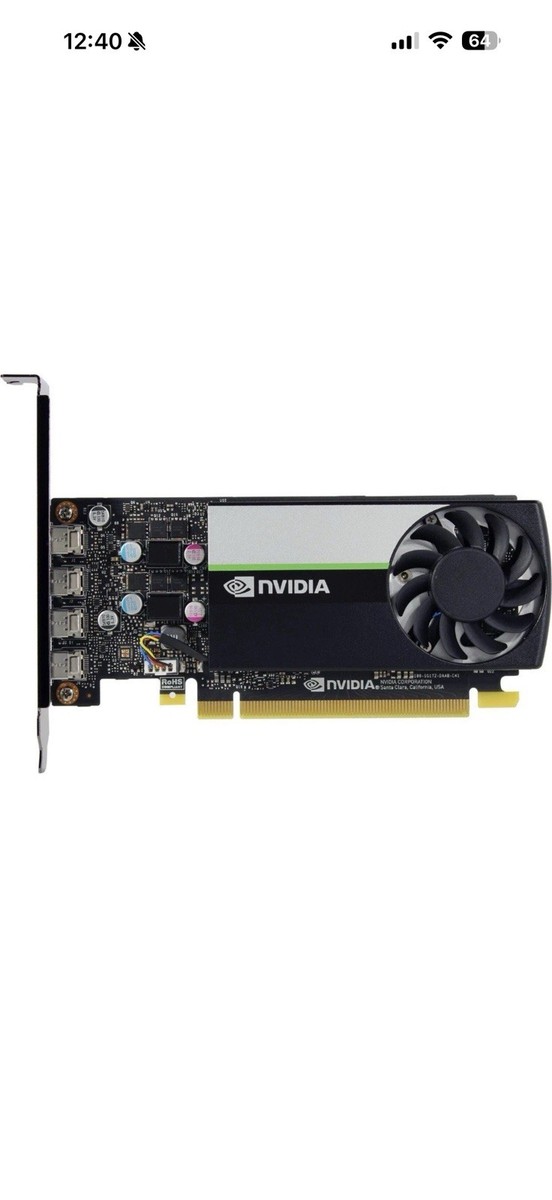 新品未開封 PNY NVIDIA T1000 8GB NVIDIA T1000 8GB GPU | Professional Graphics | pny.com