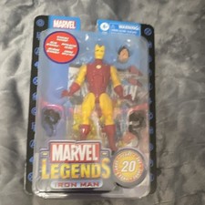 Marvel Legends Iron Man 20th Anniversary Action Figure Hasbro Boxed