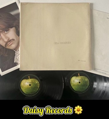 The Beatles White Album 1st Danish *Stereo* Toploader *No 0441349* EX/VG+