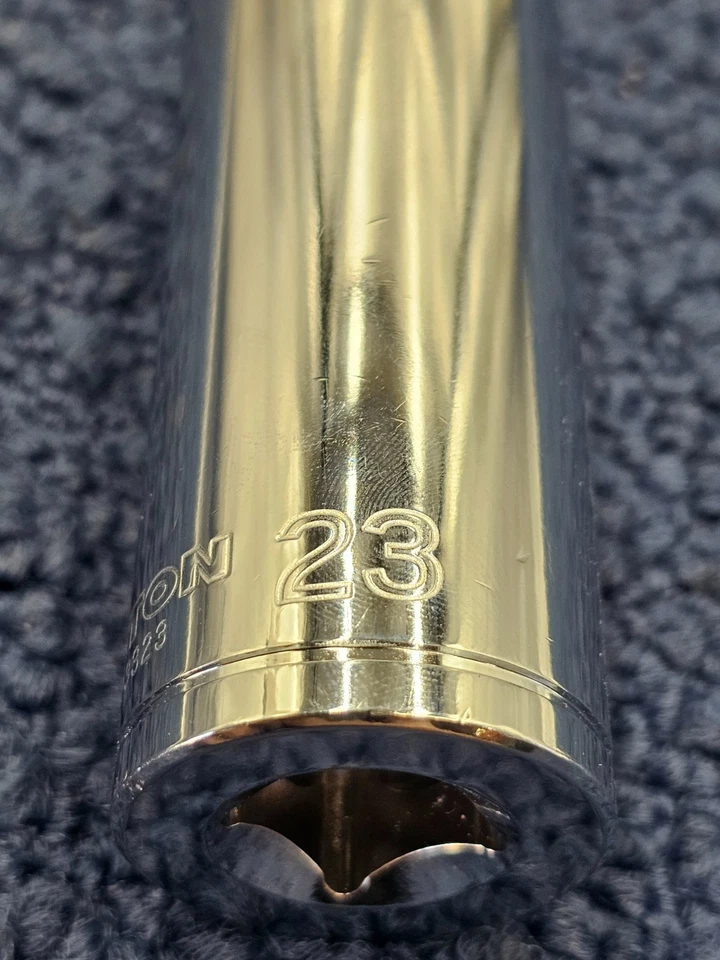 TEKTON SHD23323 1/2 in. Drive x 23 mm Deep 12-Point Socket - Image 3 of 4