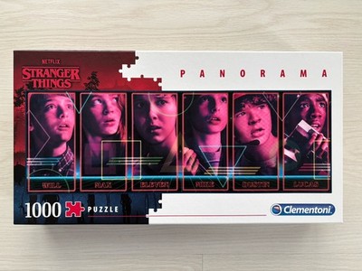 Puzzle Netflix Stranger Things 1000 Teile Panorama Clementoni NEUWERTIG