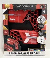 Brand New FAO Schwarz Laser Tag Action Pack 2-Player Battle Set Free Shipping