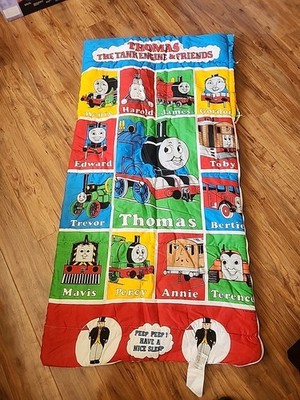 Vintage 1992 Thomas The Train And Friends Sleeping Bag