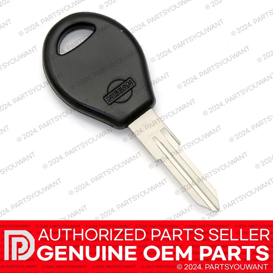 GENUINA Nissan 240SX 300ZX S13 S14 GTR OEM Llave maestra sin cortar en blanco LLAVE00-00118 Foto 3 de 3