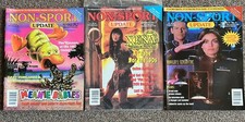 Non-Sport Update Magazin, Band 9 - No’s 1, 2 & 6 1998-99, 3 x Ausgaben. Ohne Karten