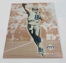 2002 Upper Deck Matt Hasselbeck #81 Rookie F/X Seattle Seahawks Football Card