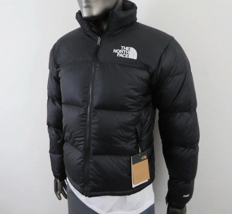 Mens North Face 1996 Retro Nuptse 700 Puffer Jacket - Black - Size Medium image 2
