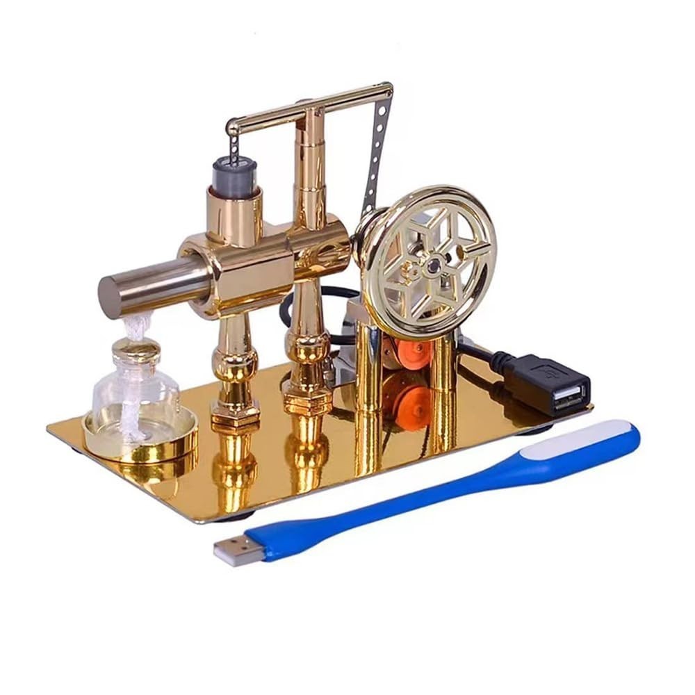 Hot Air Stirling Engine Motor Education Model Toy Electricity Power Generator