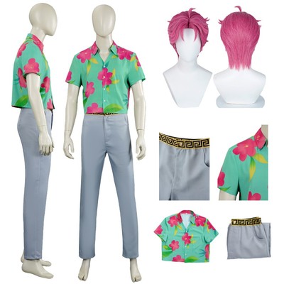 Abby Shirt Pants Wig KPOP Idol Cosplay Costume Halloween Carnival Suit