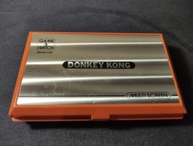 Vintage Nintendo Donkey kong Multi Scren Game and watch cib French Version JUNK